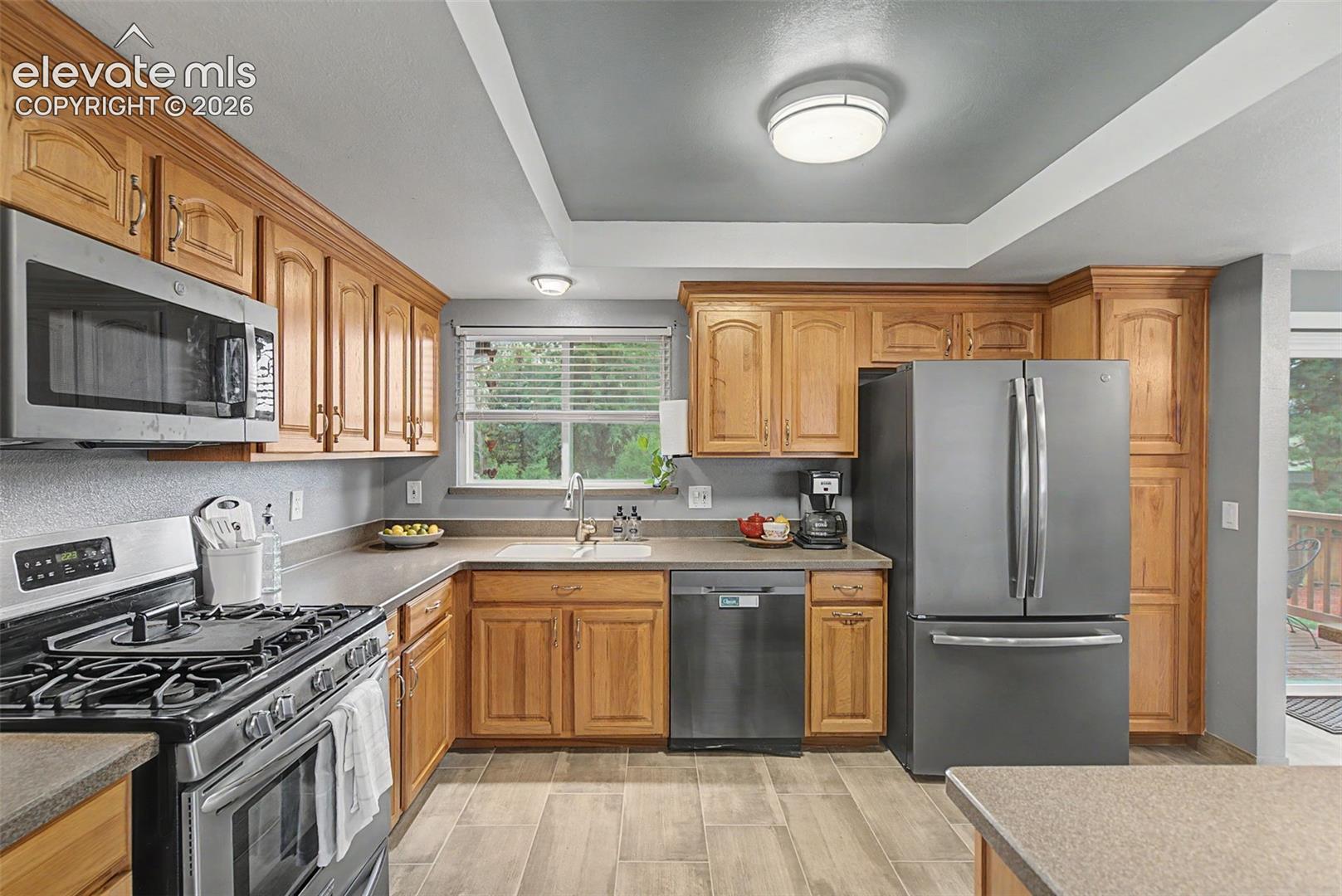 Kitchen with Stainless Steel Appliances
