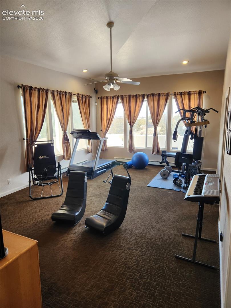 furnished Exercise/bonus room