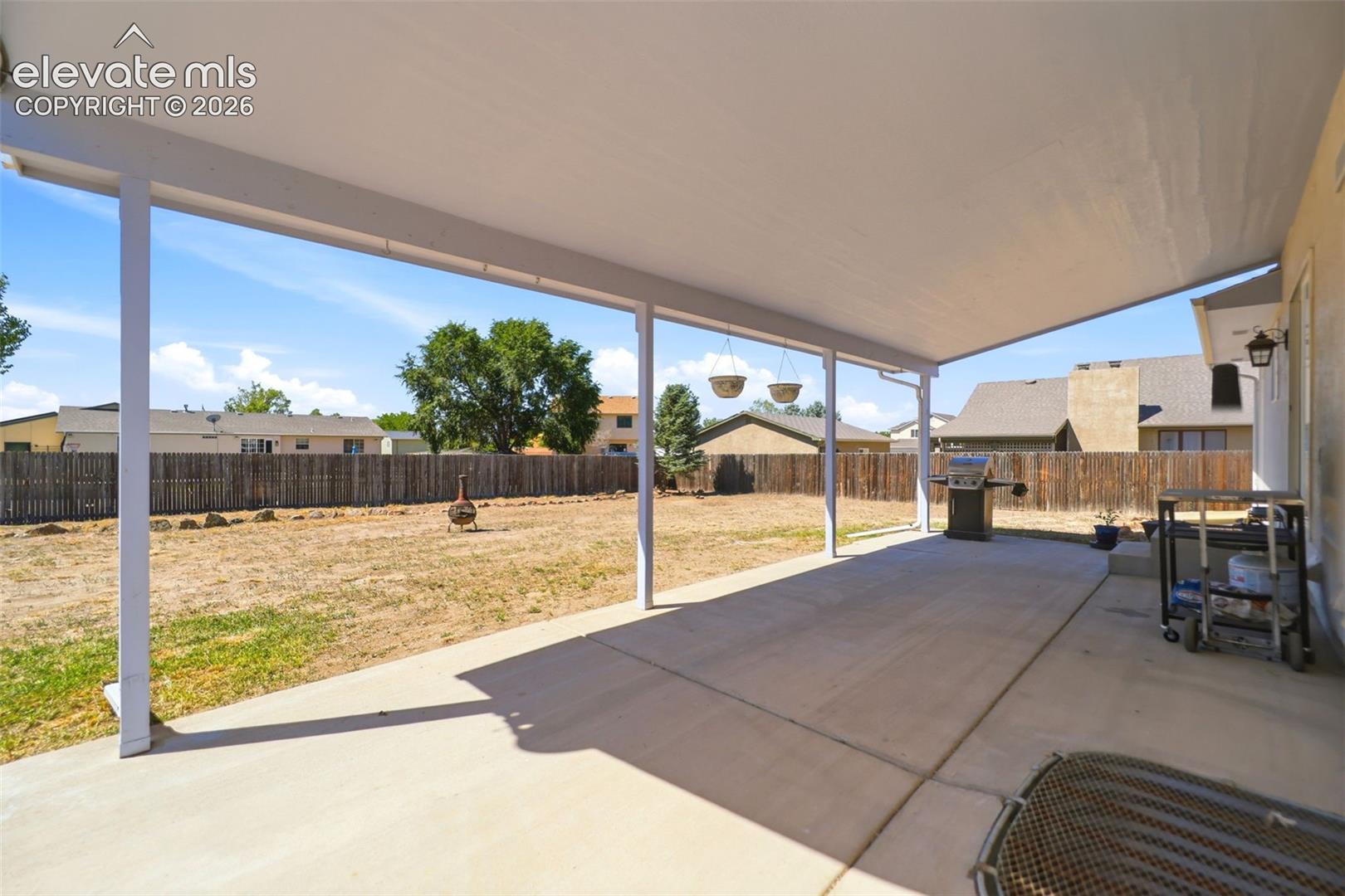 Covered Patio - 31' x 13'