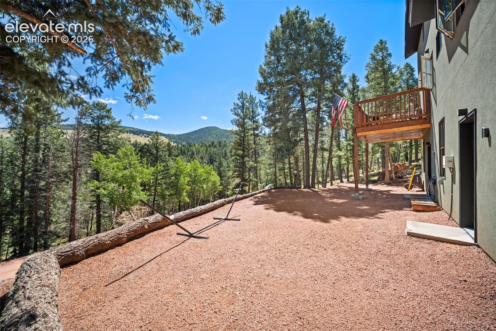 View from back of house