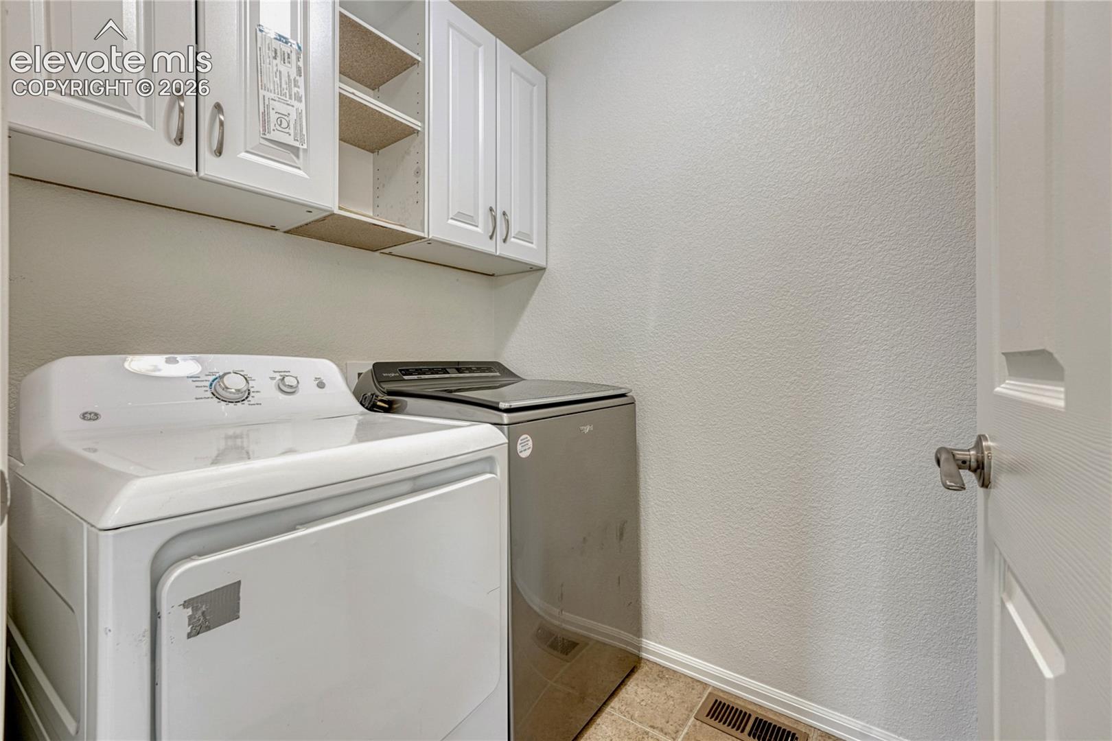 Main level laundry. 