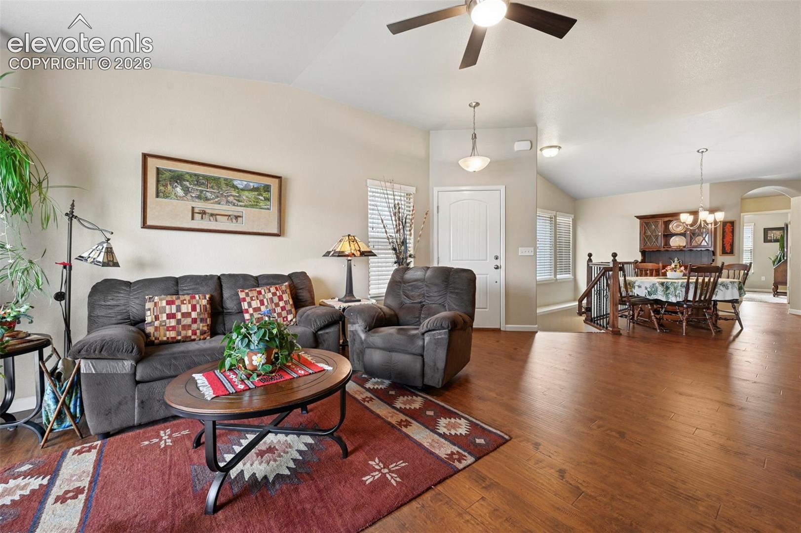 Spacious open floorplan