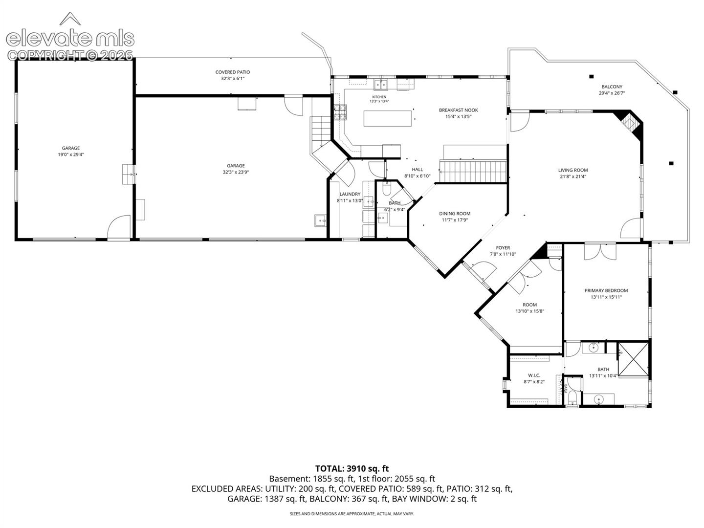 Main Level Floor Plan