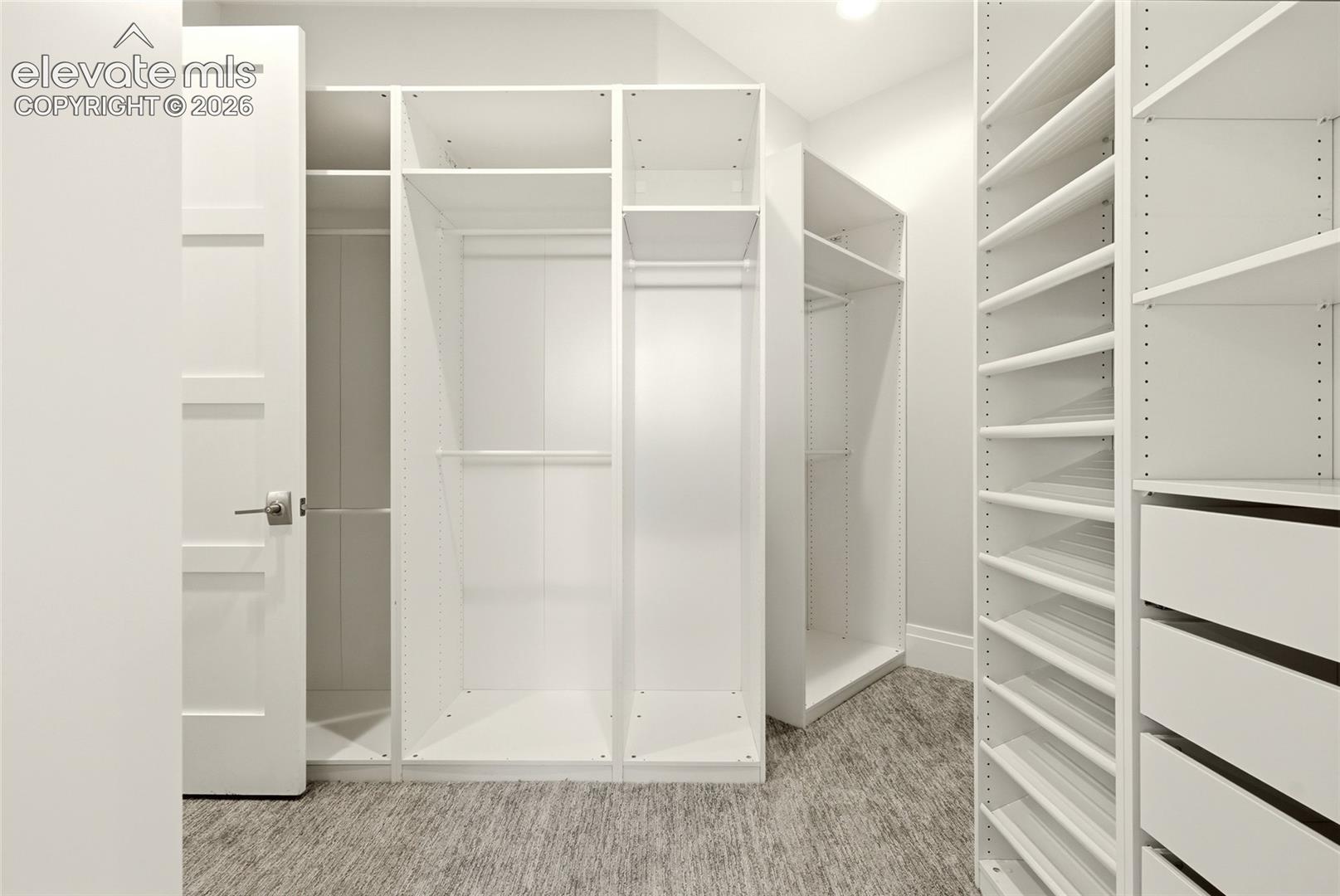 Two Primary Closets