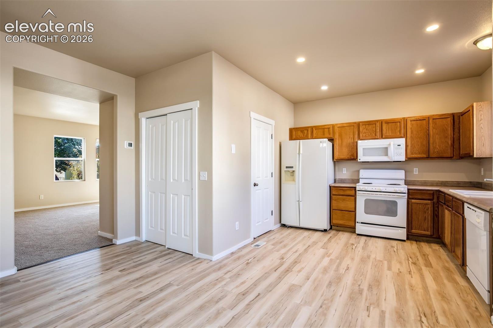 Pantry in kitchen 