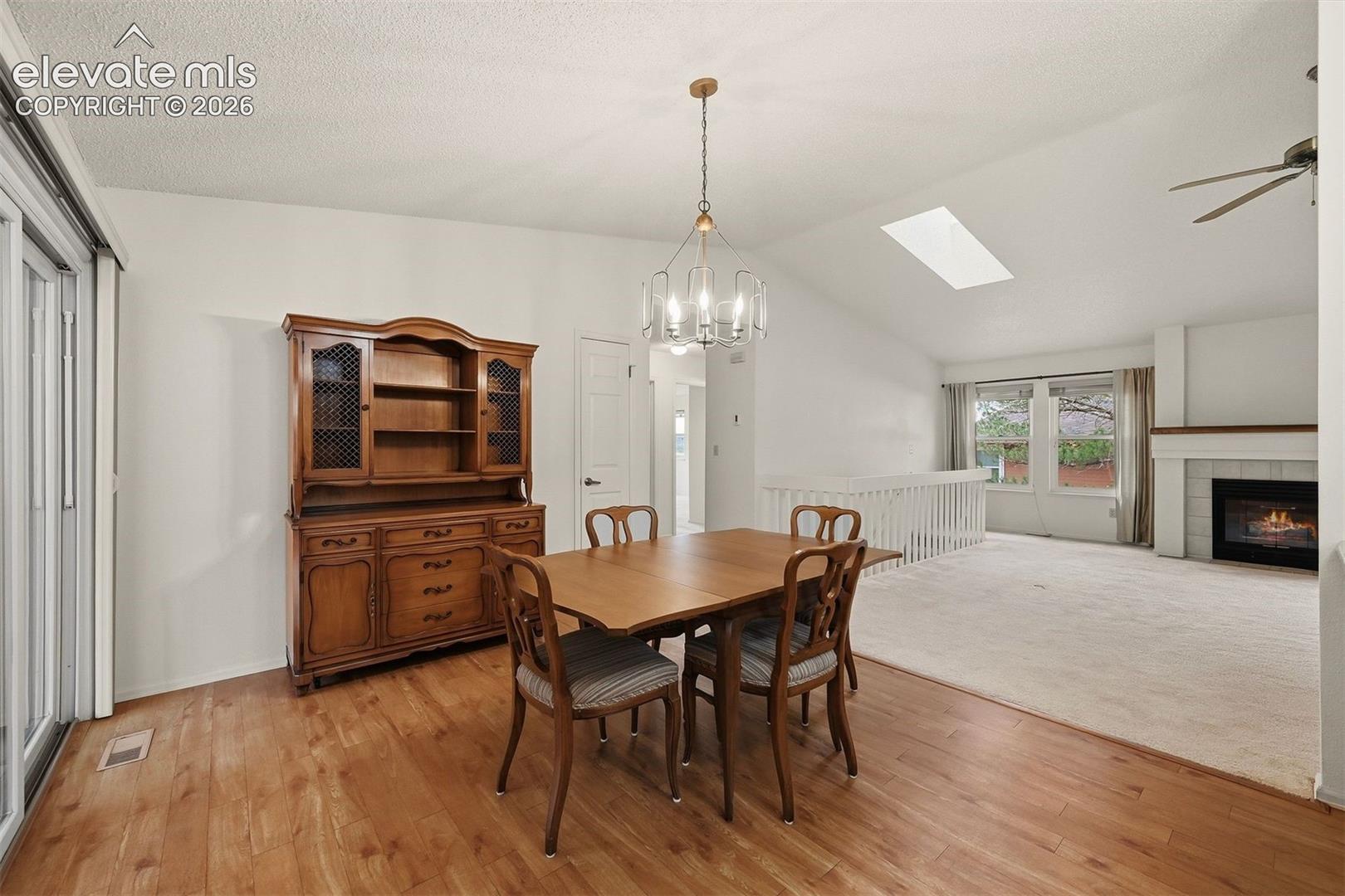 Dining area. Furniture does not convey. 