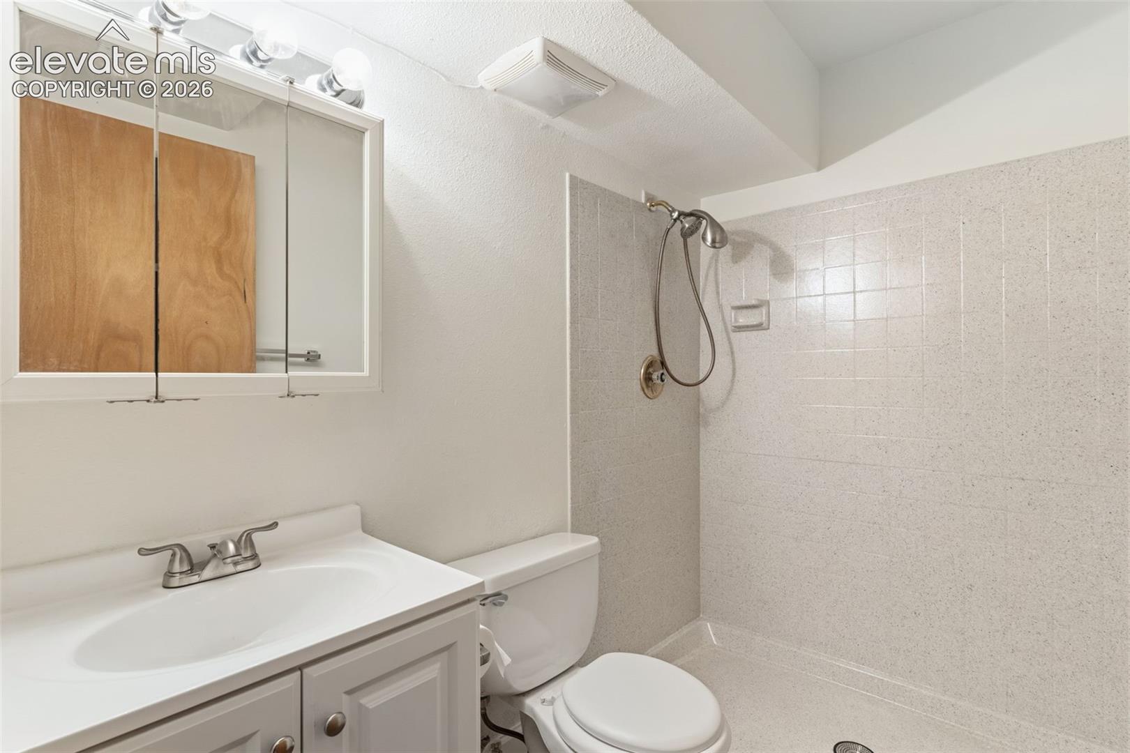 3/4 Bath in Basement