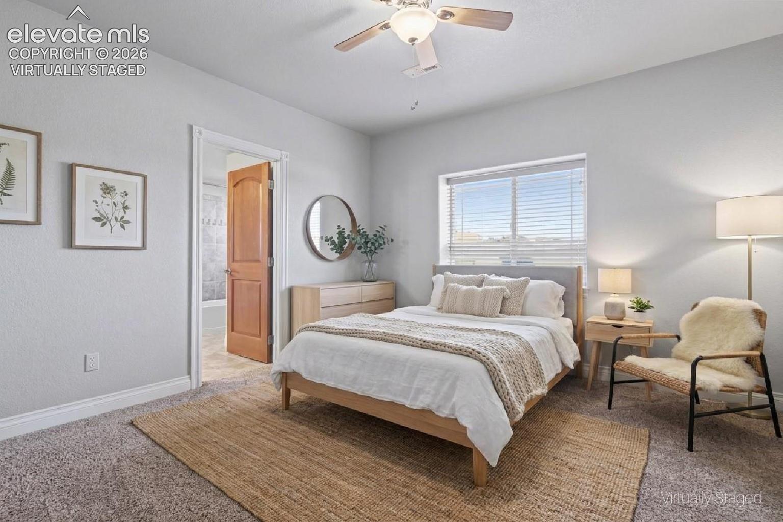 Virtually Staged - Basement Bedrooms w/Jack N Jill Bathroom