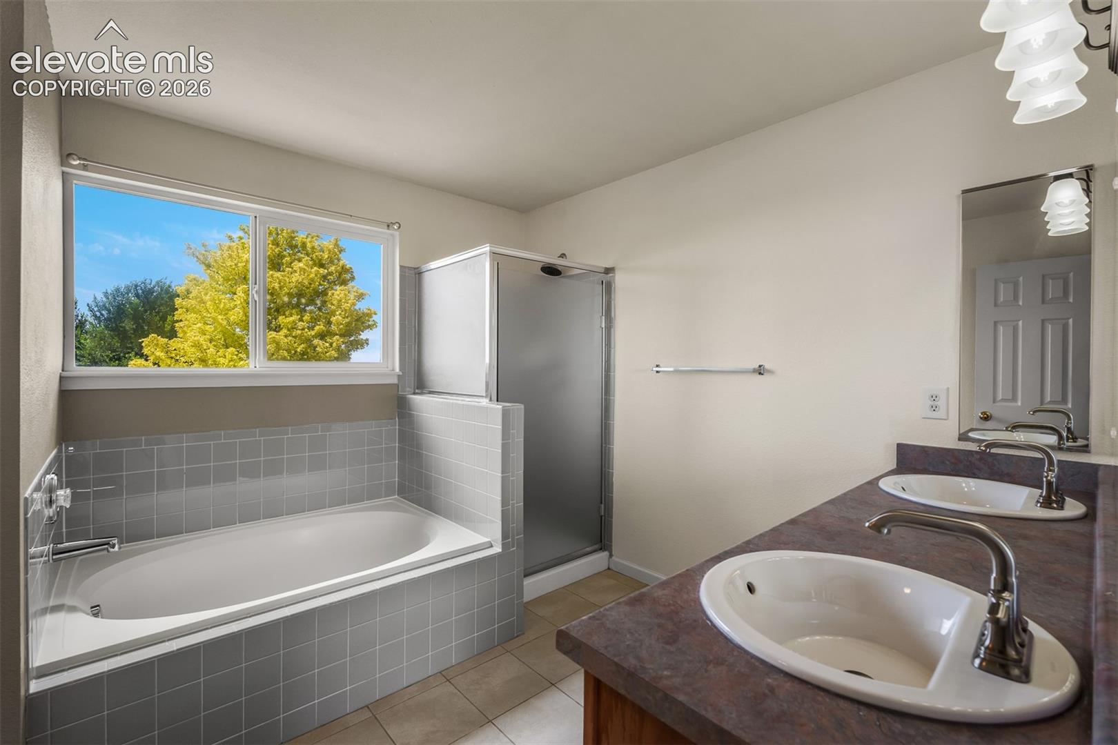 Soaking Tub In Primary Bathroom 