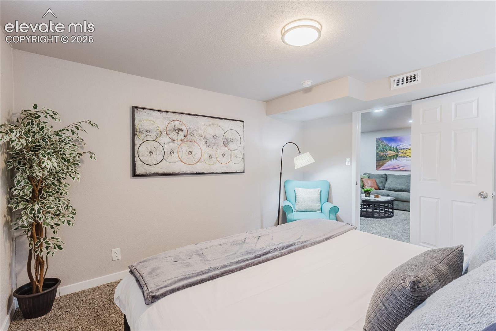 4th bedroom in the lower level