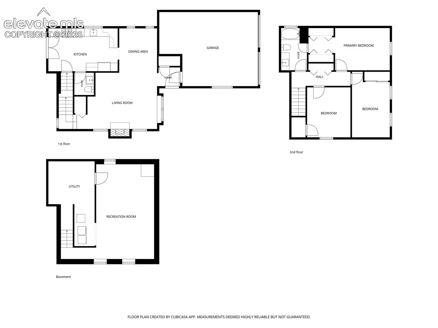Floor Plans for the home