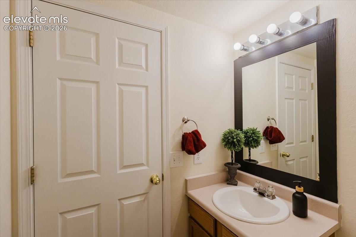 Half bath on the main level
