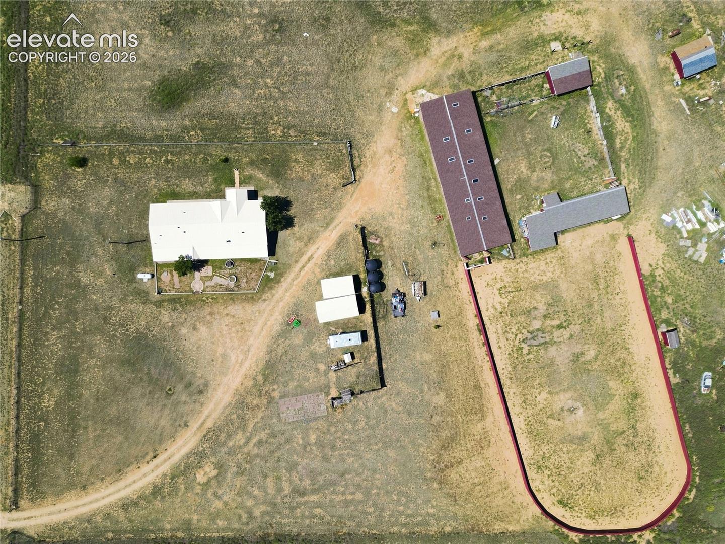 Home, Stable, Horse Arena/Stable and out buildings pictured.