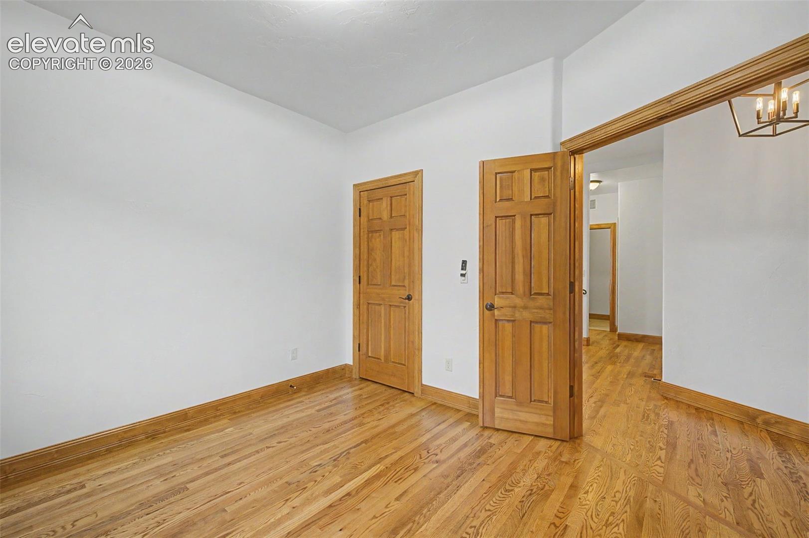 Second main level bedroom