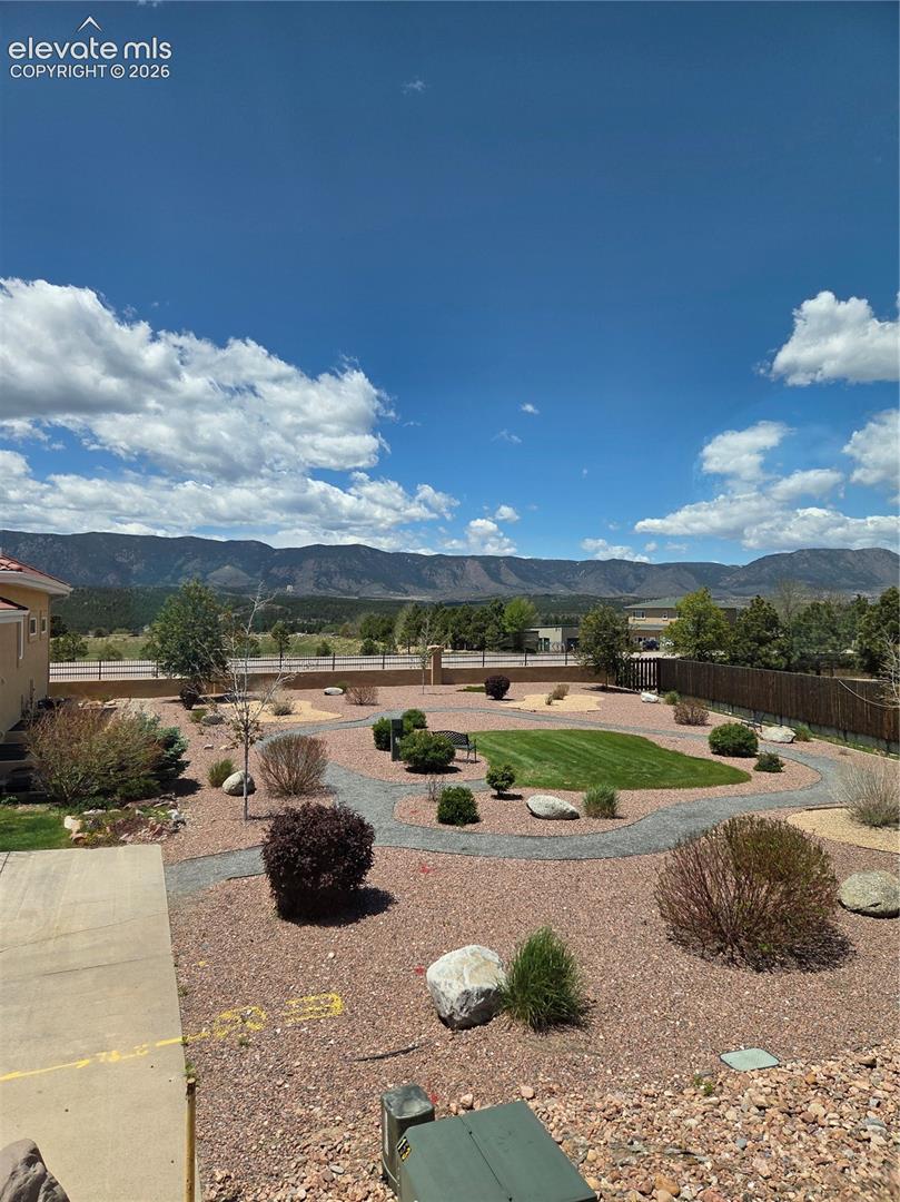 Community viewing area. The view from your livingroom