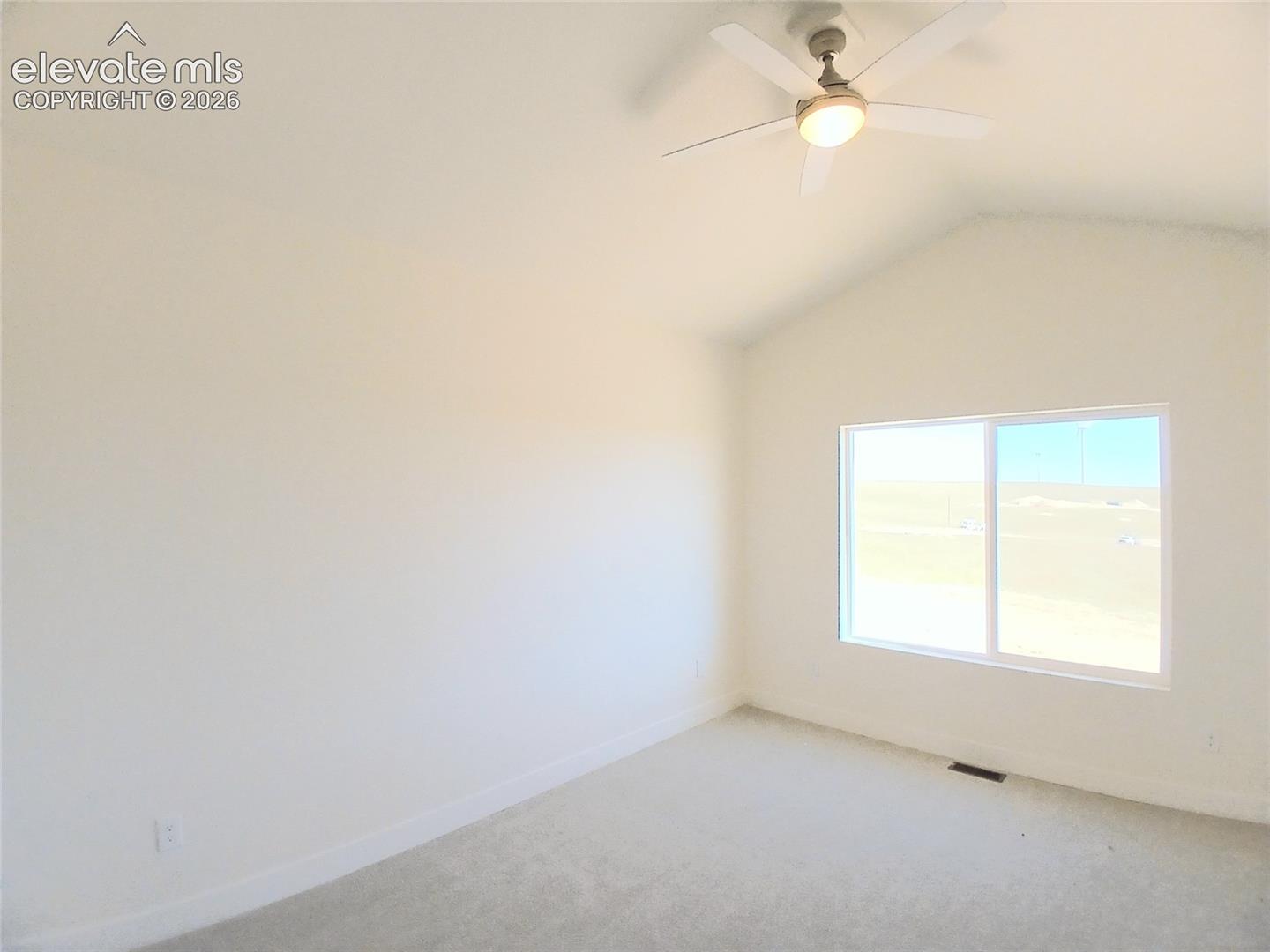 Vaulted Ceiling in Main Bedroom