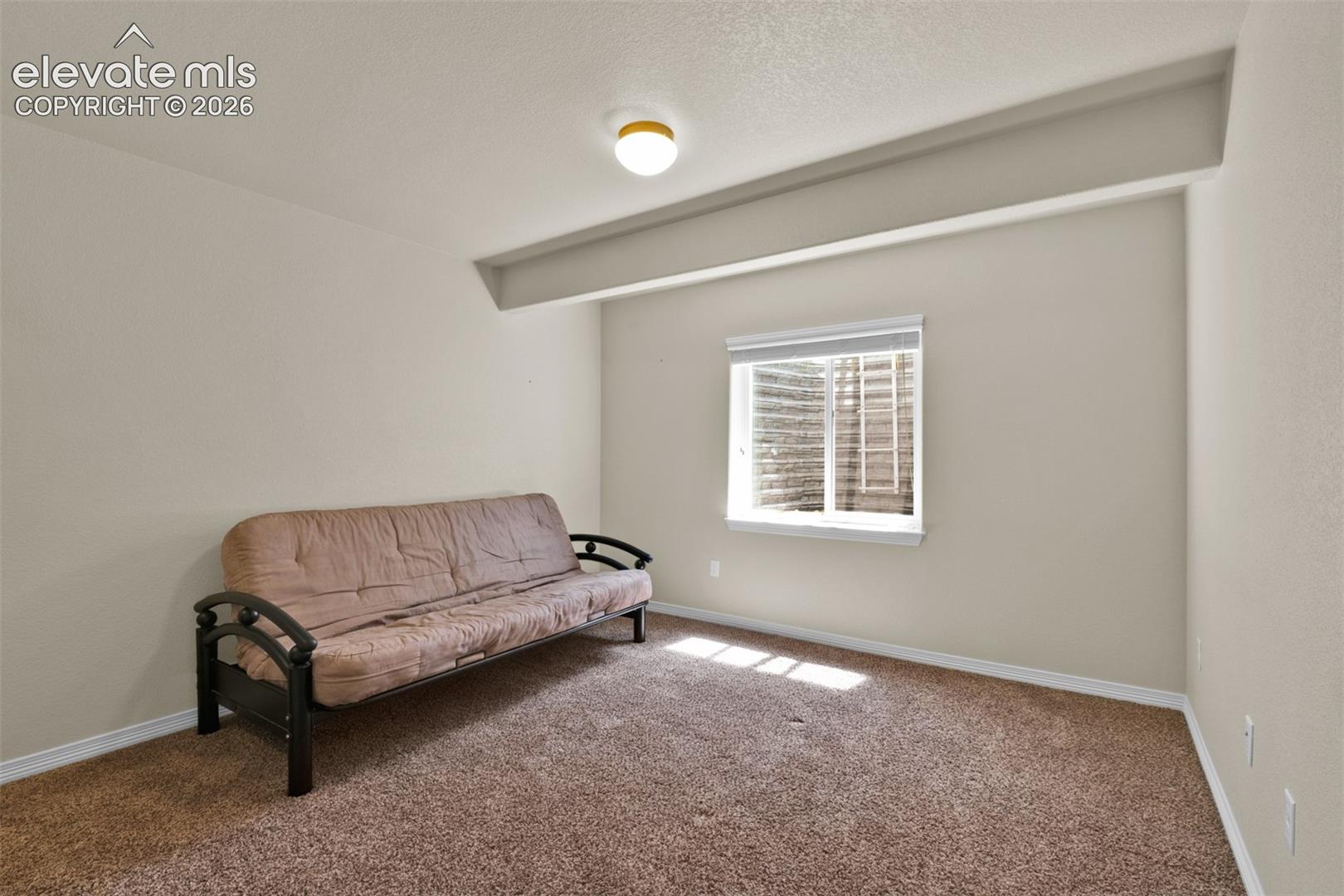 Basement bedroom