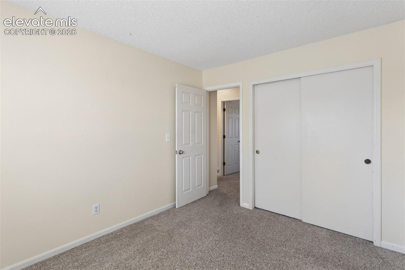 Bedroom three withs carpet