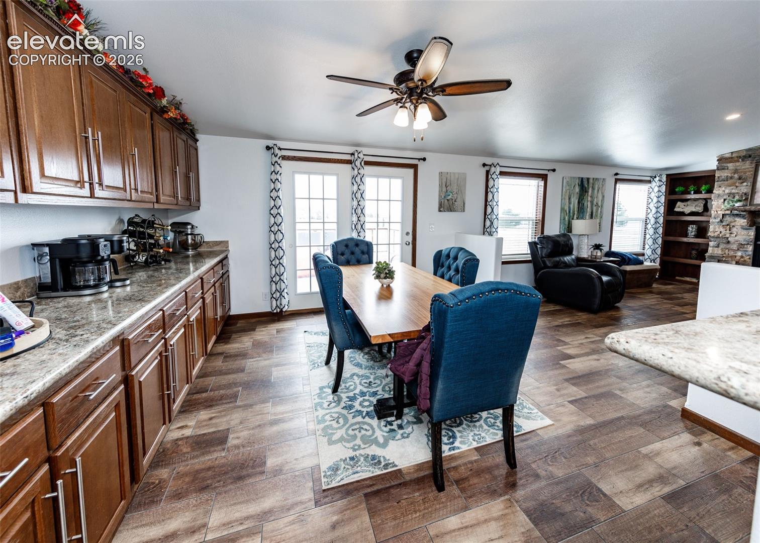 Another view of the dining room
