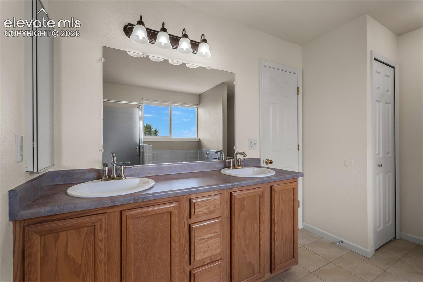 Primary Bath With Double Vanities