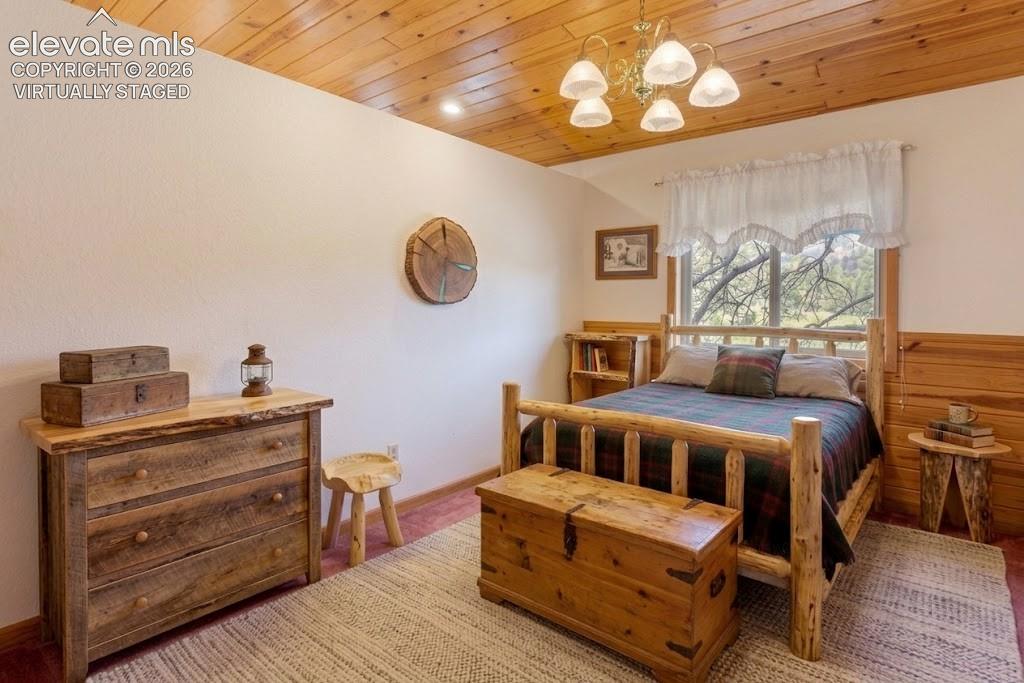 Virtually Staged bedroom