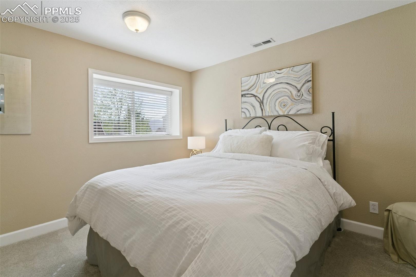 Garden-level bedroom w/walk-in closet!