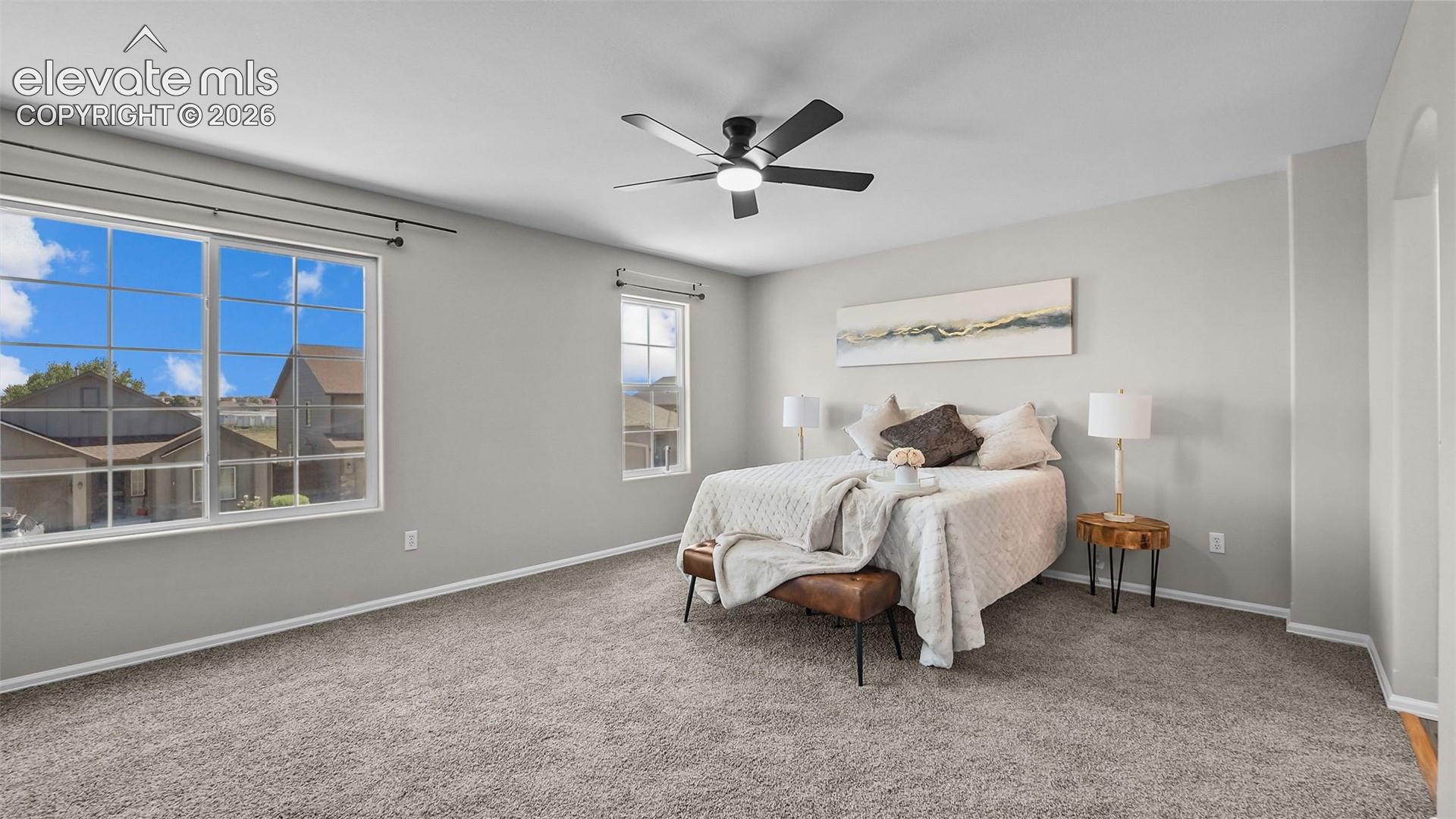 New carpet in all the bedrooms