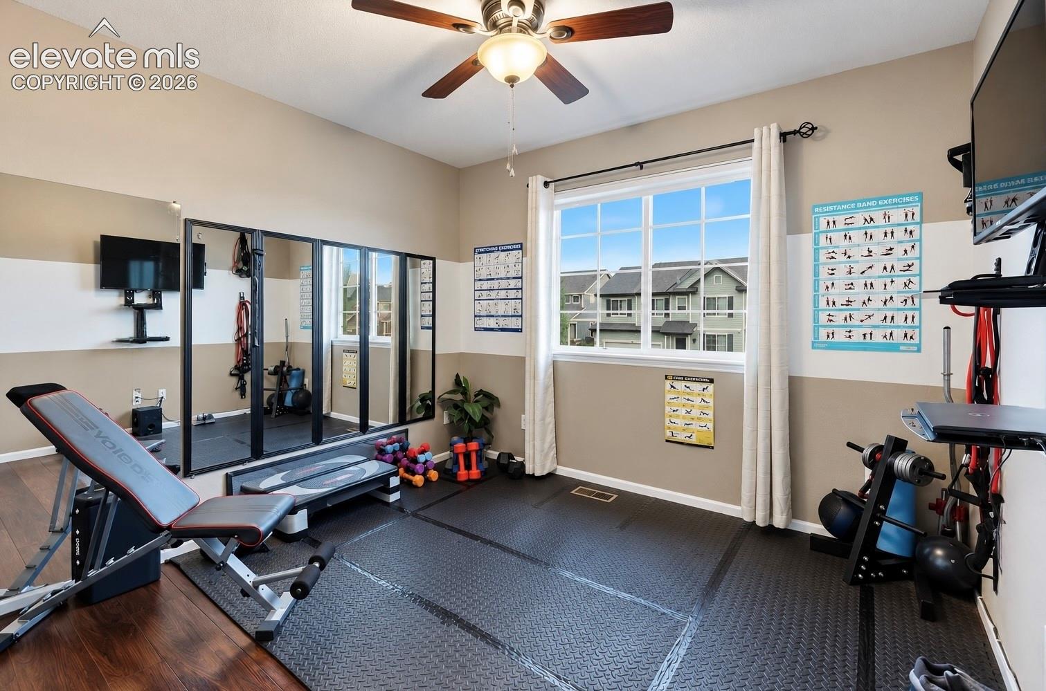 Generous proportions provide plenty of flexibility to make this room work for your household.