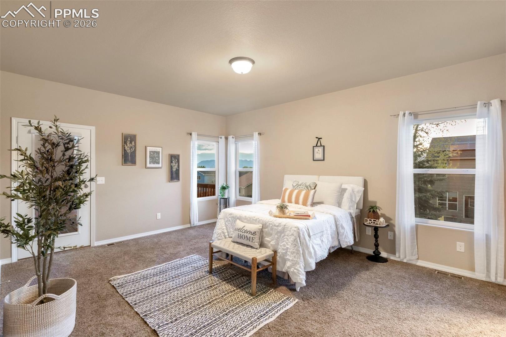 Primary bedroom.
