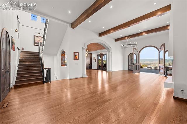 Great Room - not staged.