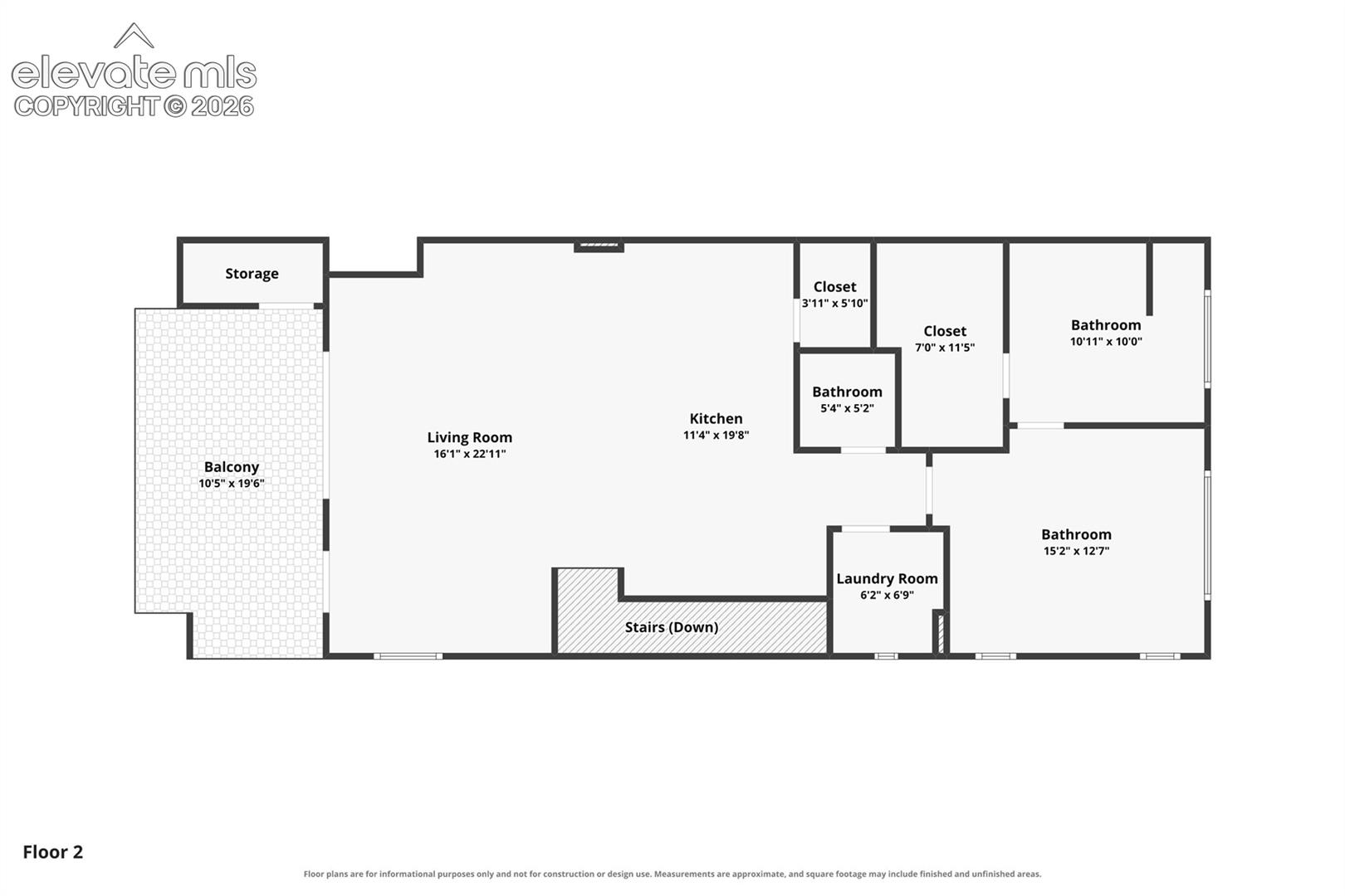 Upper Level Floor Plan
