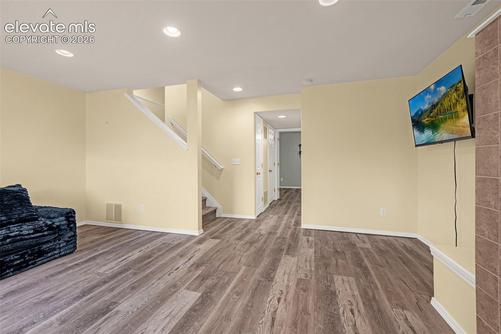 Basement family room