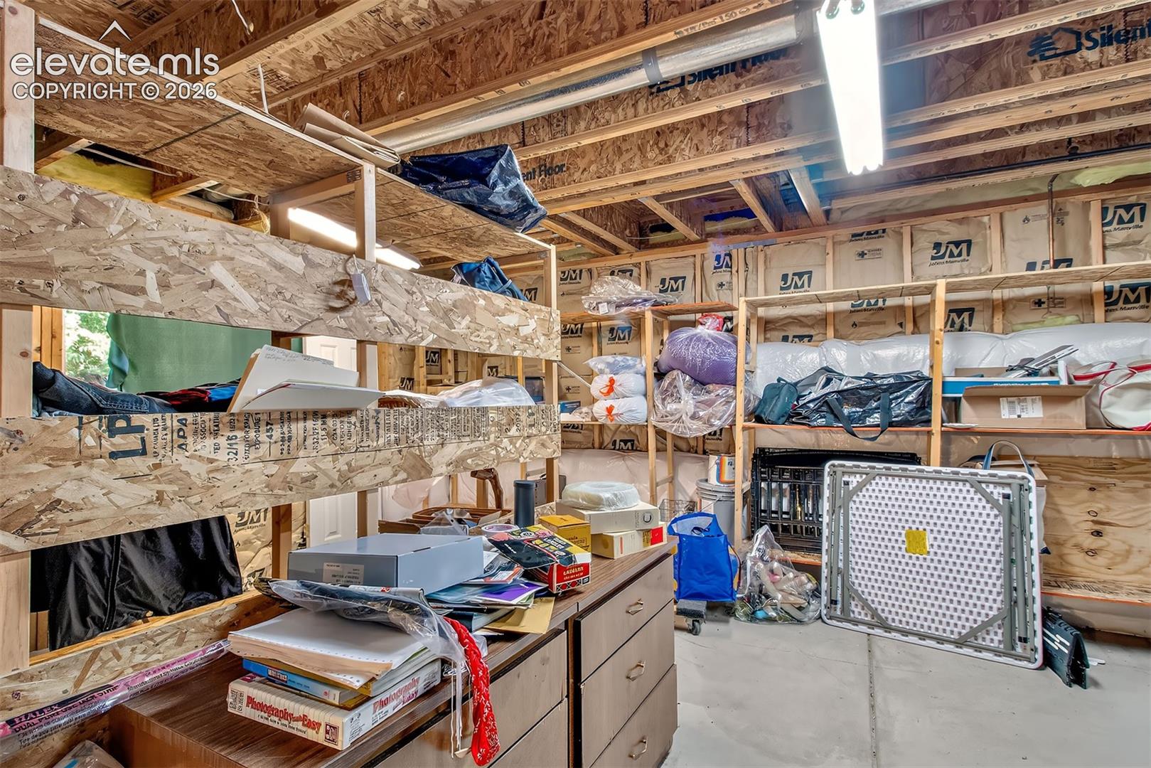 Just Look at All the Storage area with Shelves