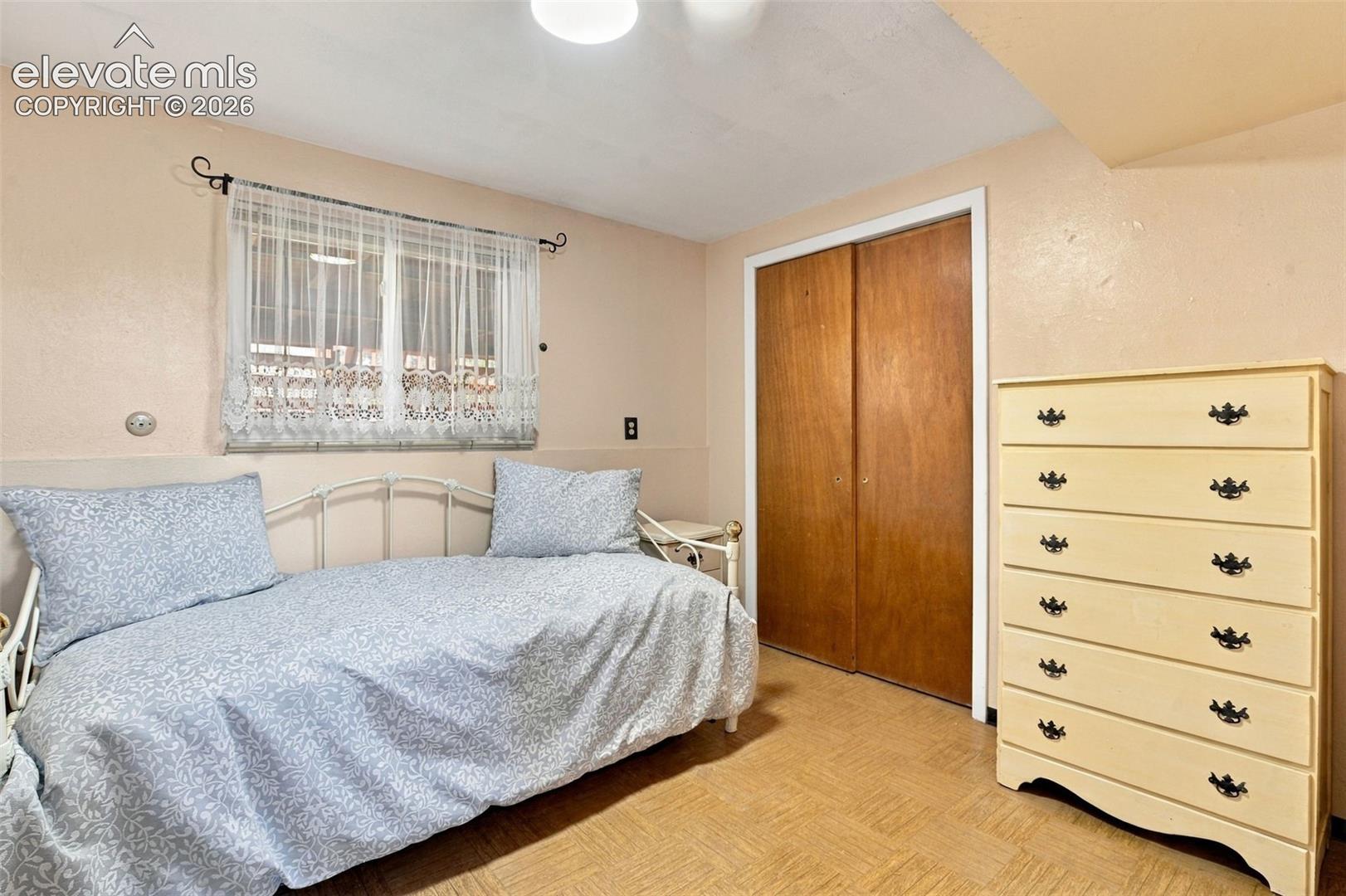 Basement bedroom