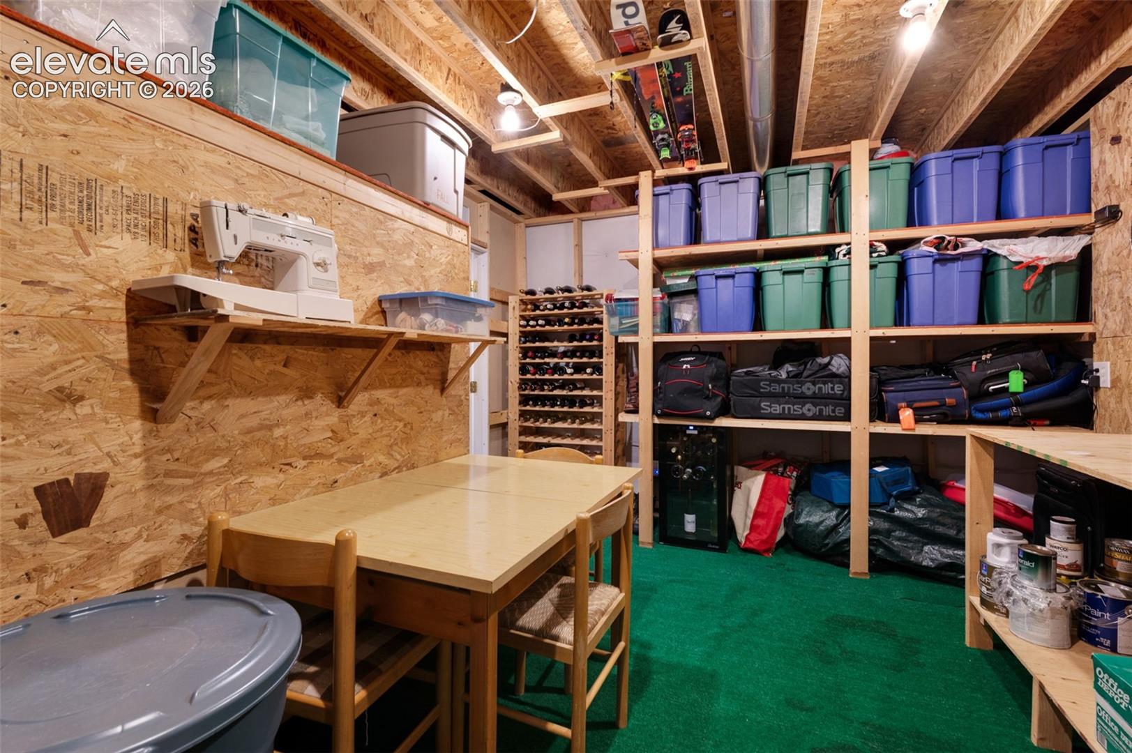 Storage Room In Basement