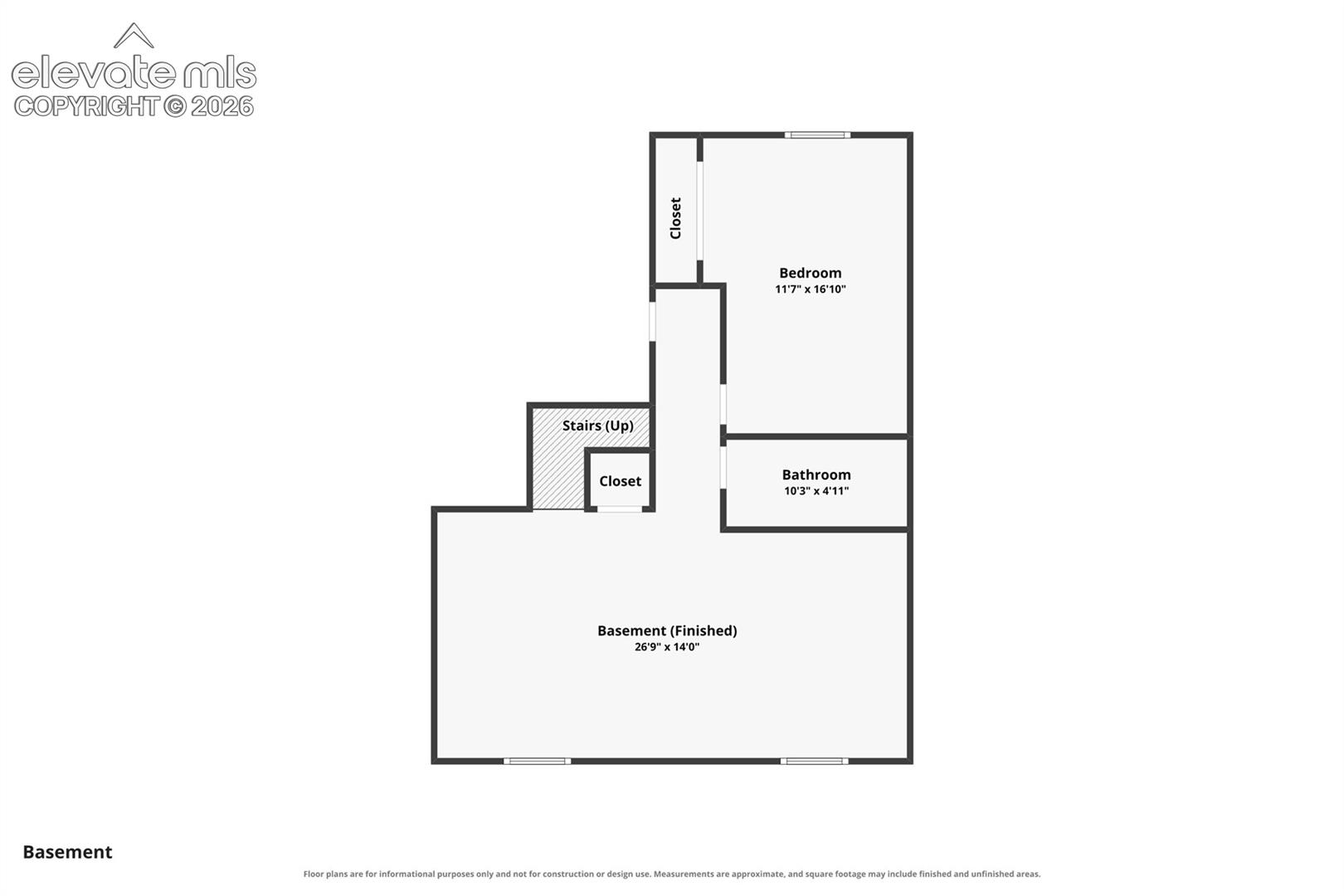 Finished lower level: expansive recreation space, fifth bedroom, full bath and additional storage.