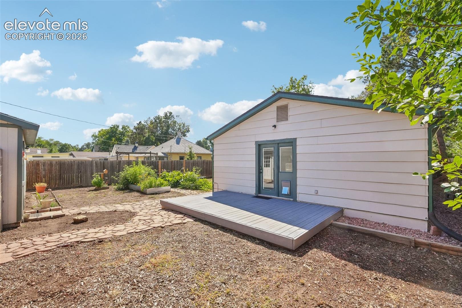 Walk out deck off primary bedroom 
