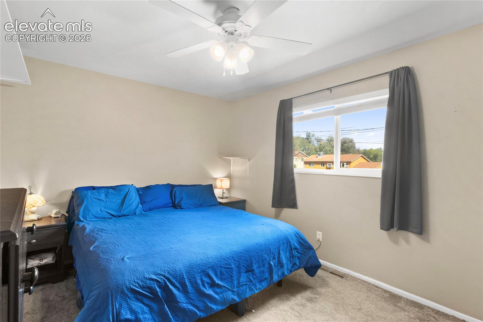 Primary Bedroom with two closets