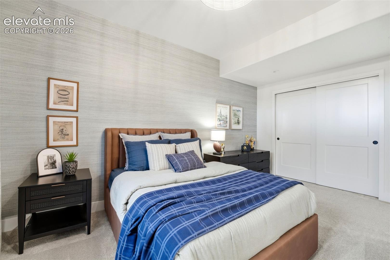 Bedroom 4 located in the Lower Level
