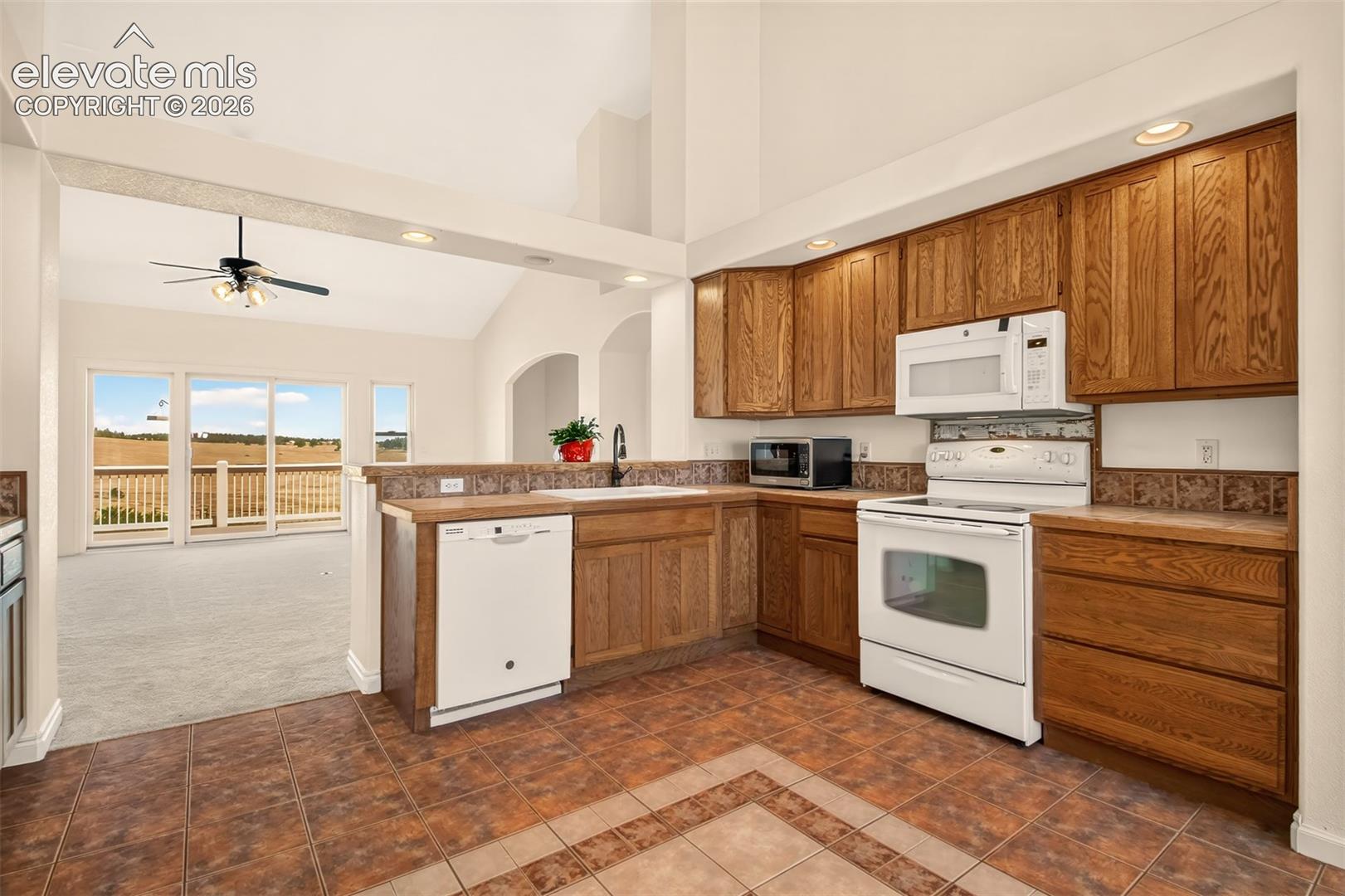 Open Floor Plan With Acres Of Views
