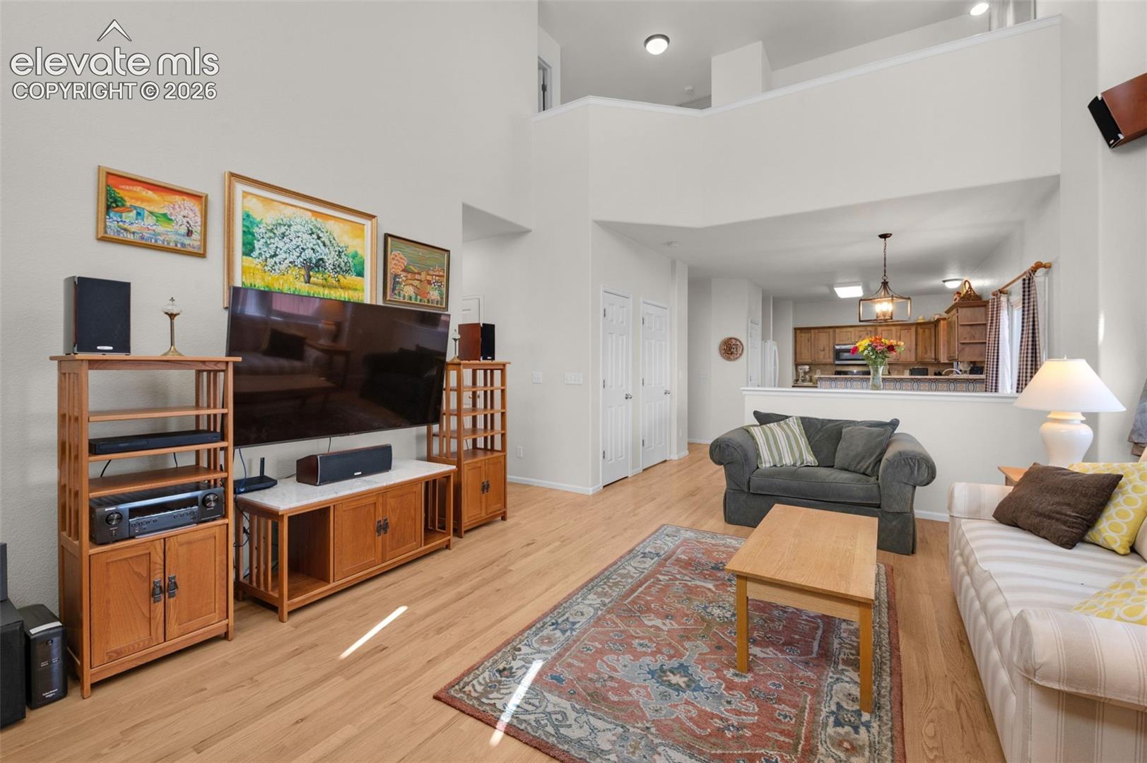 Loft Area Overlooks The Living Room