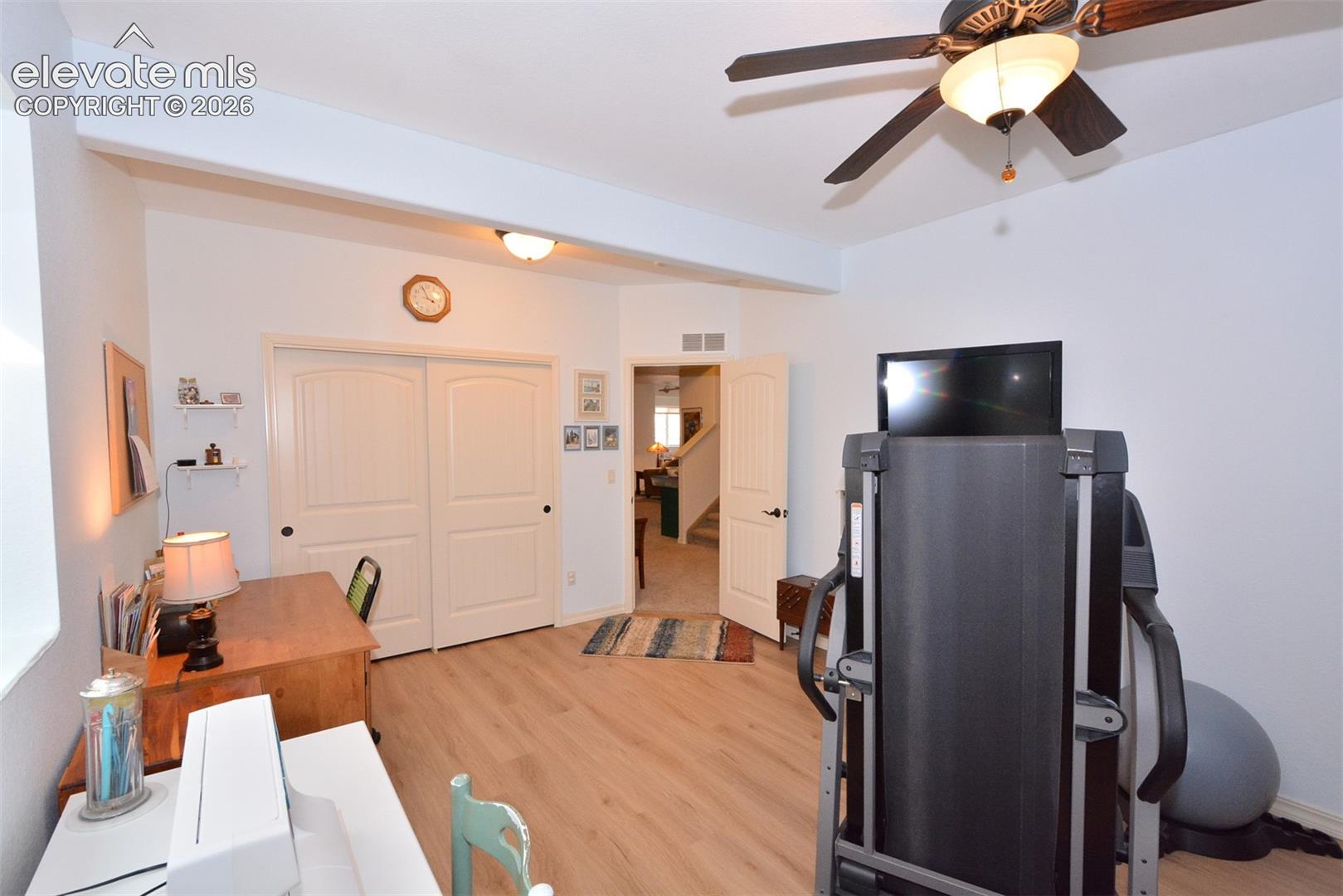 Bedroom in full basement