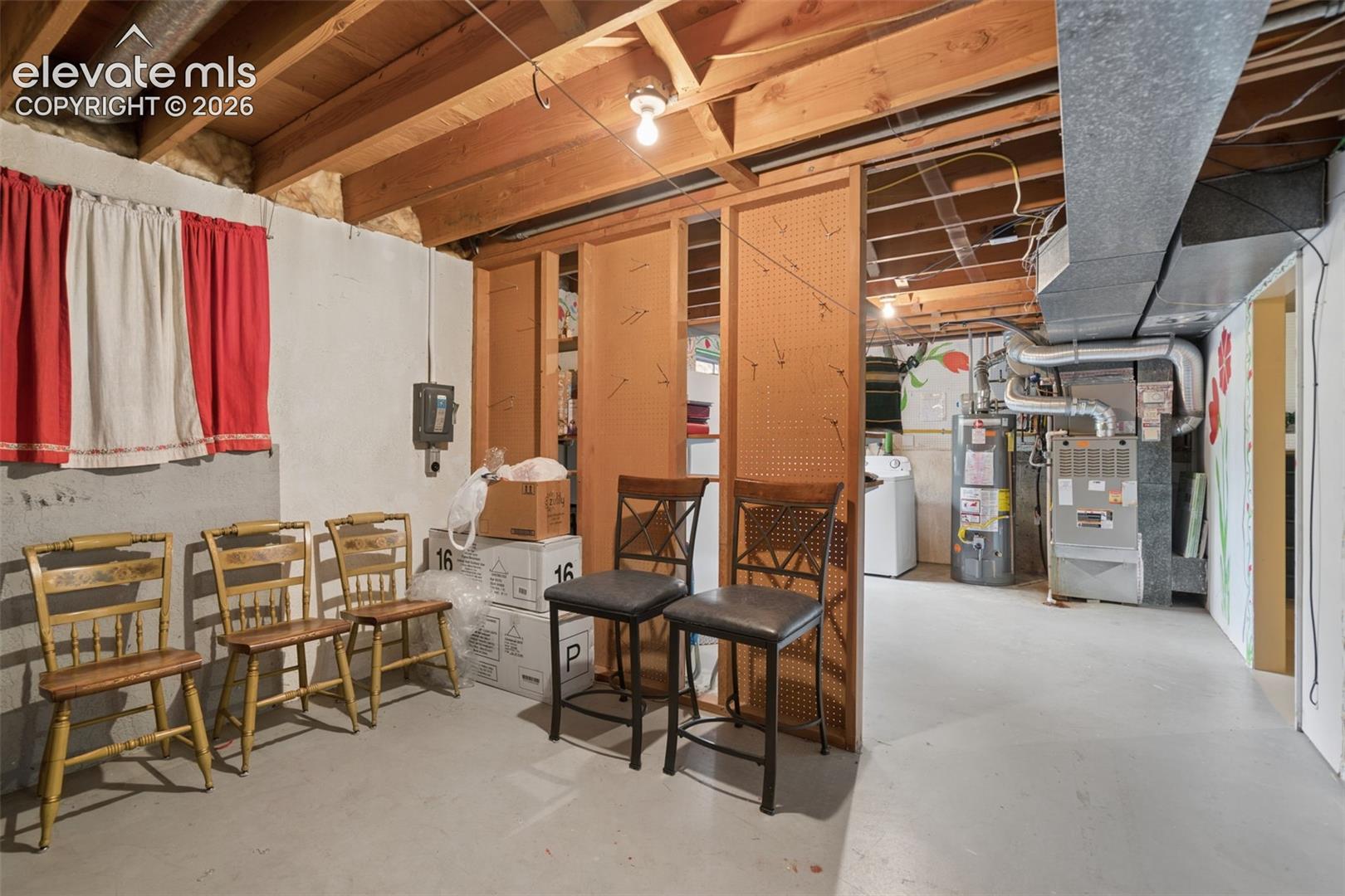 This space could be finished into an additional bedroom if needed as it has a window and own door. 