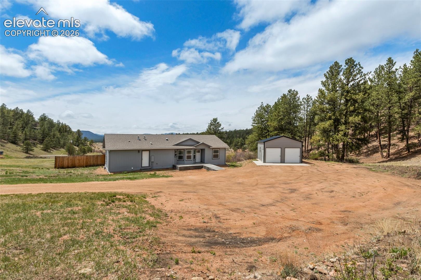 Front view of property