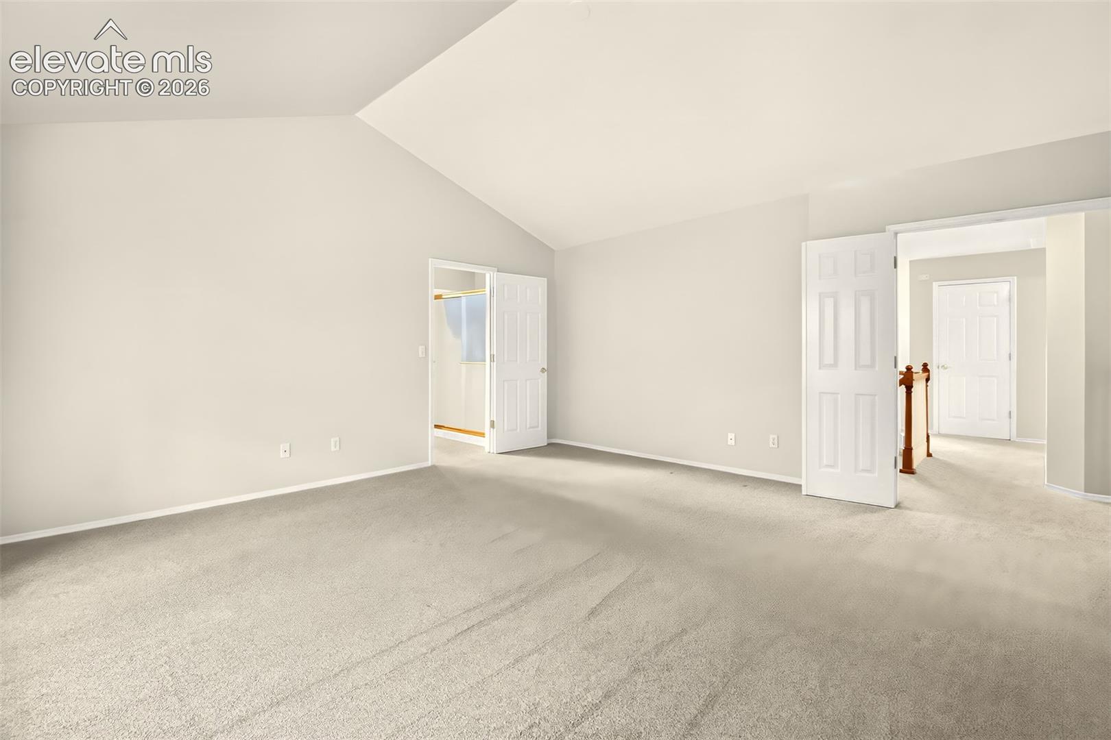 Vaulted Ceiling In Master