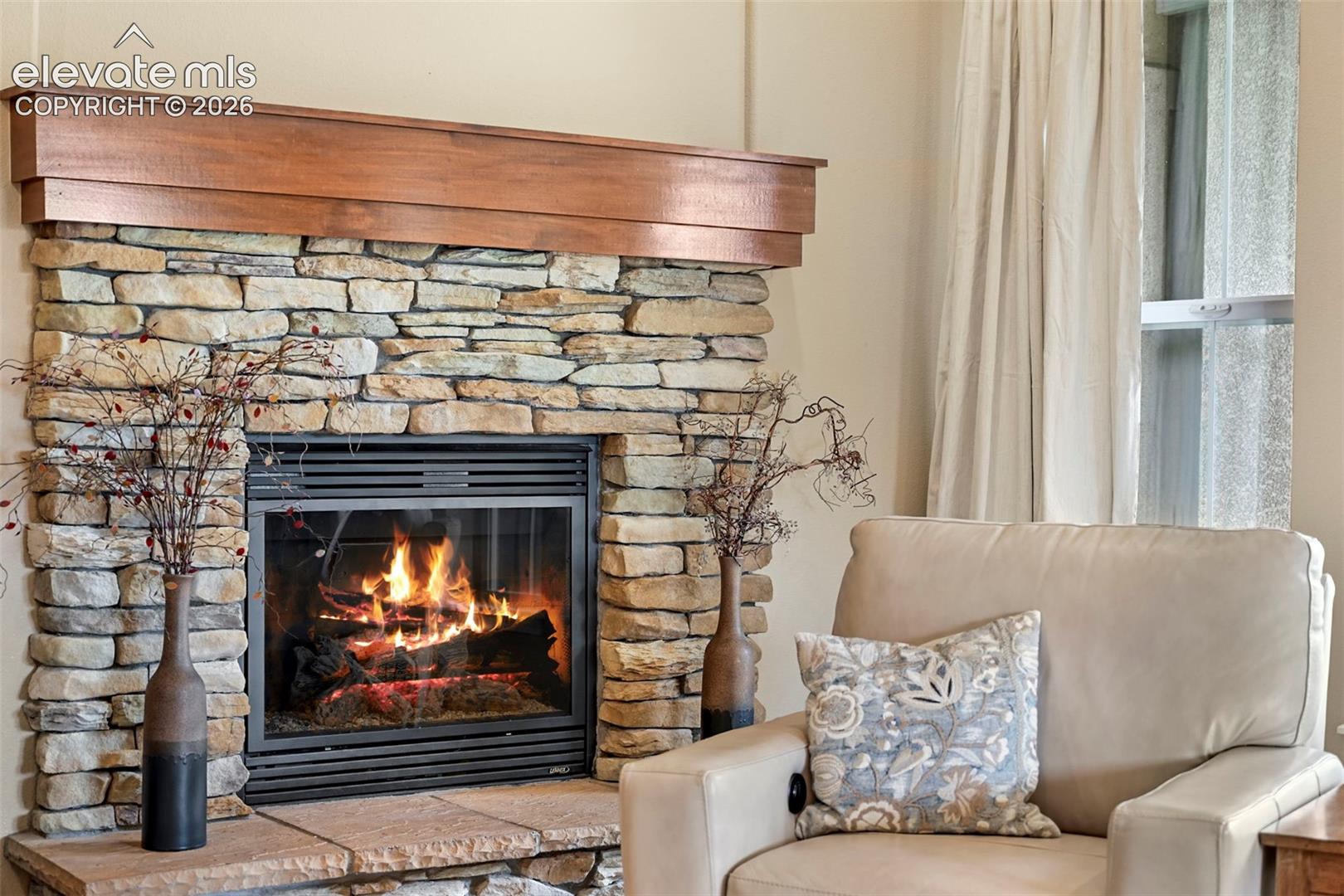 Gas fireplace 