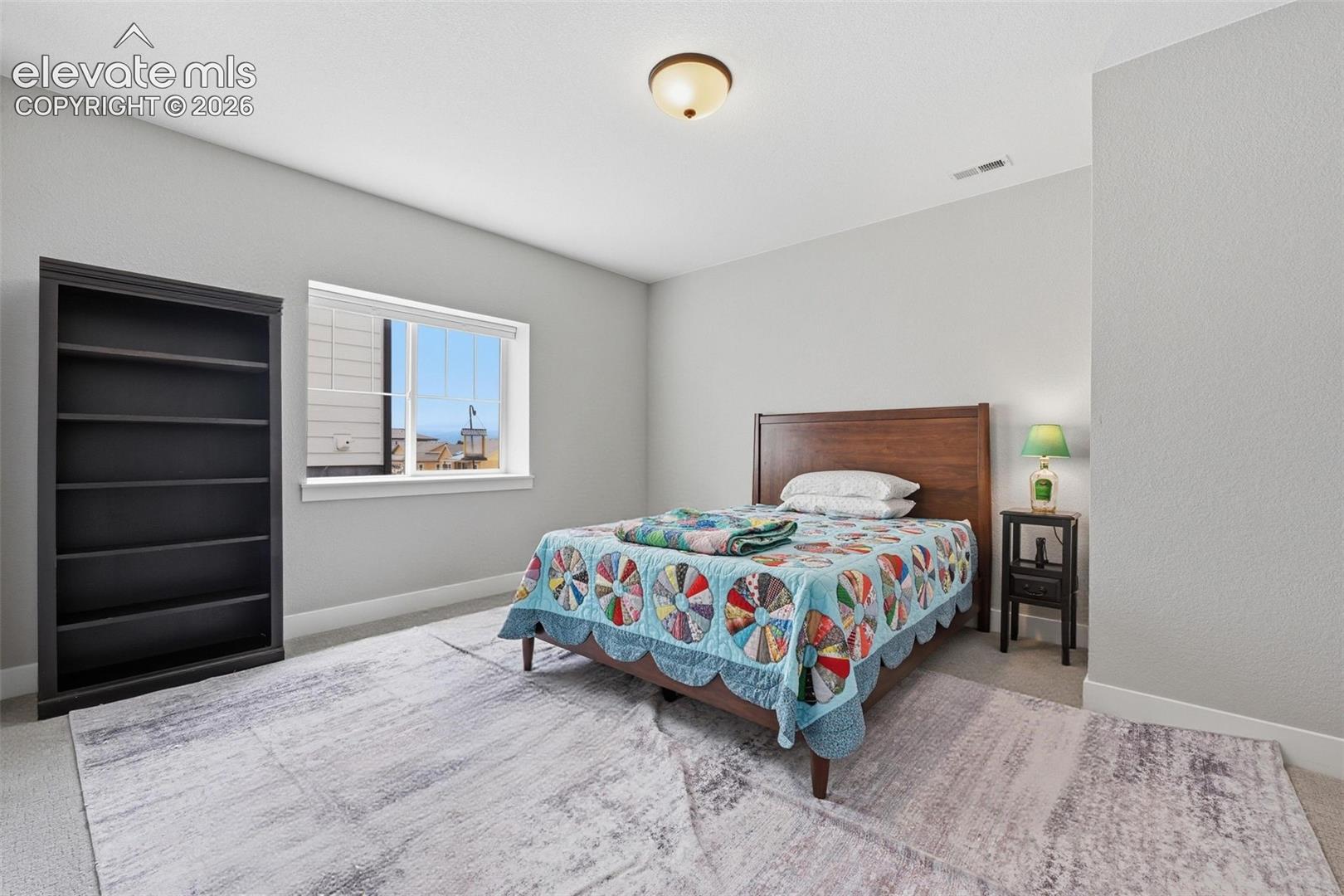 secondary bedroom in basement