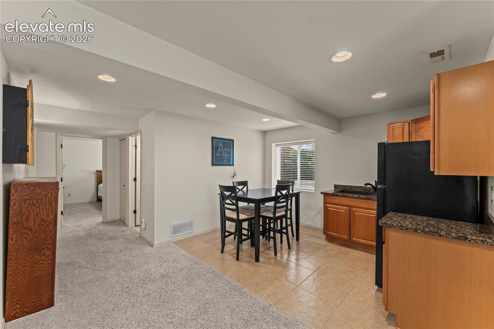 Kitchenette in Basement