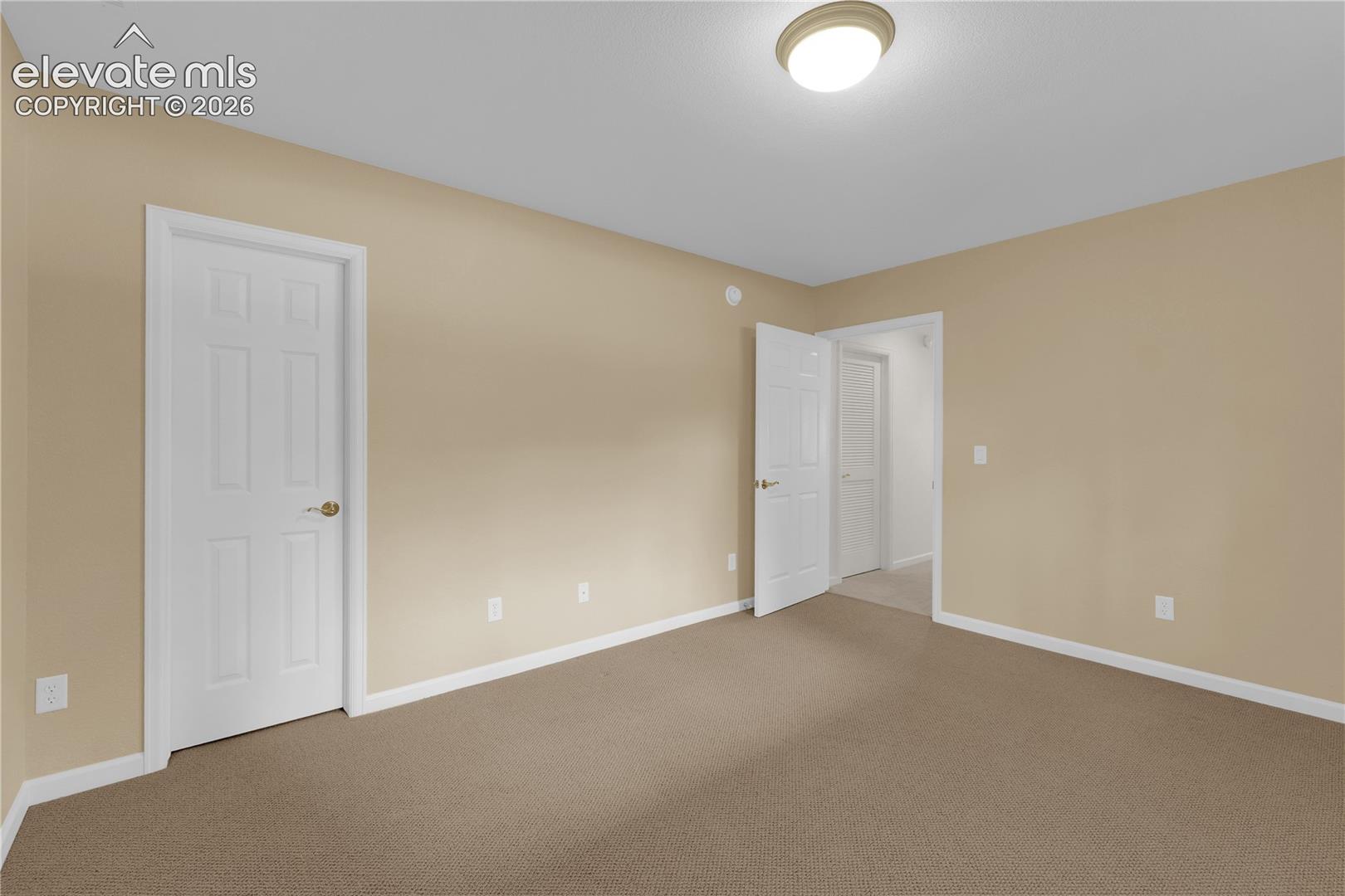 Basement bedroom