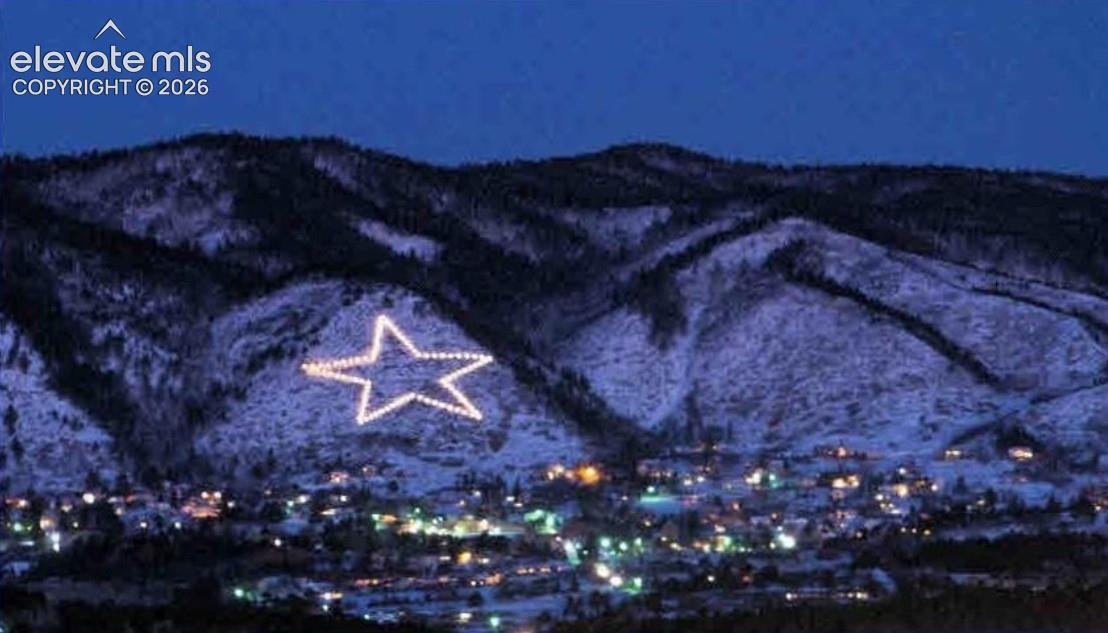 House sits at the left bottom point of the star
